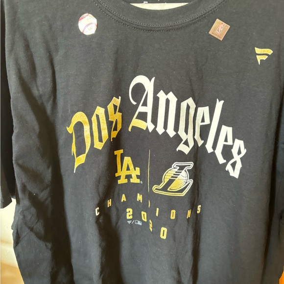 Los Angeles Lakers/Dodgers Shirt XL NWT - Picture 1 of 3